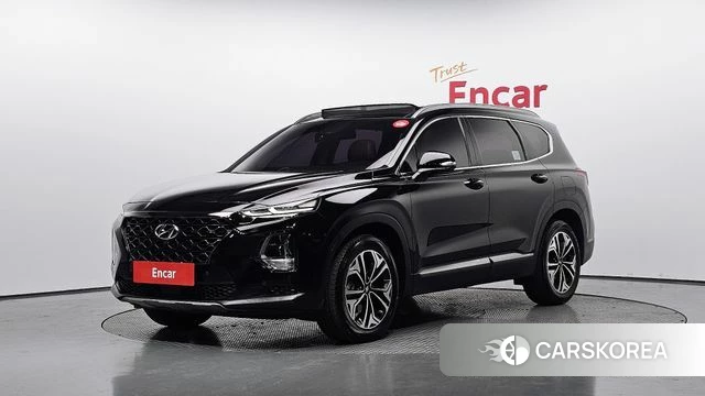 Hyundai Santa Fe TM 2018 Черный из Кореи