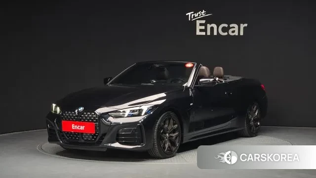 BMW 4 Series (G22) 2024 Черный из Кореи