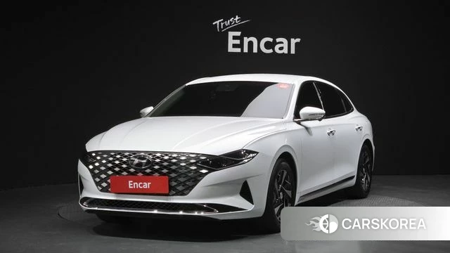 Hyundai The New Grandeur IG Hybrid 2022 Белый из Кореи