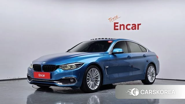 BMW 4 Series (F32) 2020 Синий из Кореи