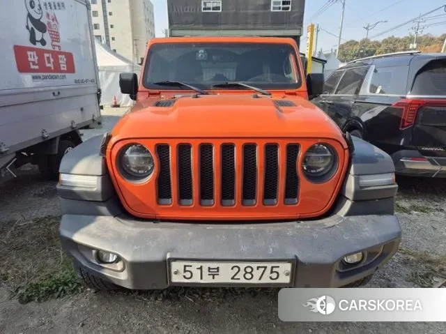 Jeep Wrangler (JL) 2019 Красный из Кореи
