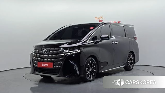 Toyota Alphard 4th Generation 2024 Черный из Кореи
