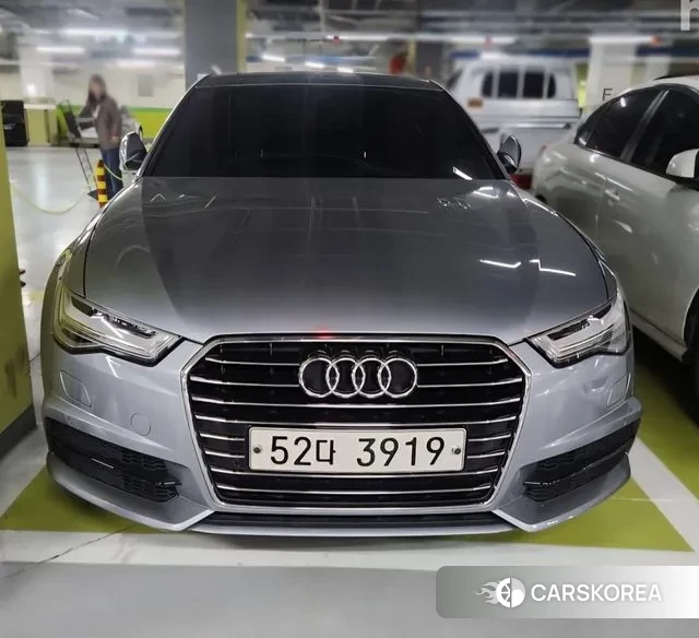 Audi New A6 2018 Серебристо-серый из Кореи