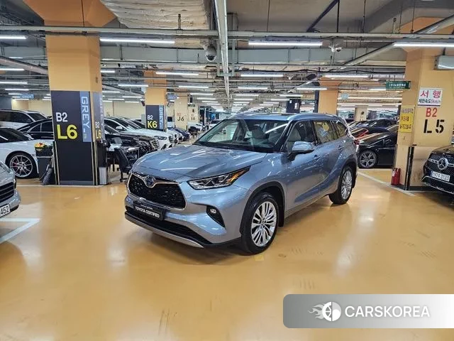 Toyota Highlander 4th Generation 2023 Серебряный из Кореи