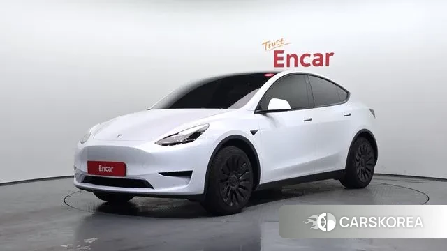 Tesla Model Y 2024 Белый из Кореи