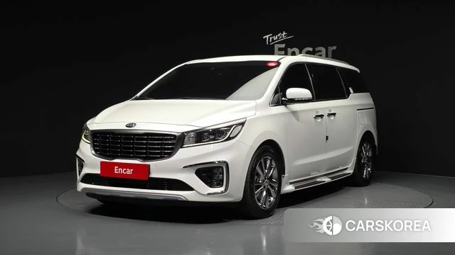 Kia The New Carnival 2018 Белый из Кореи