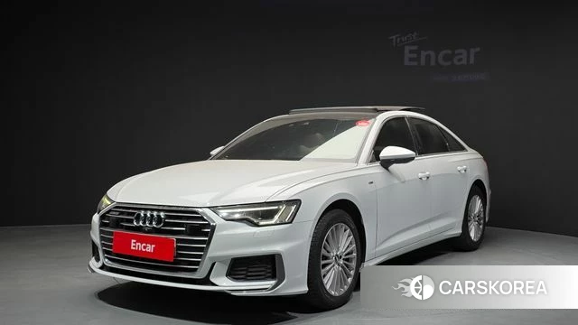 Audi A6 (C8) 2020 Белый из Кореи