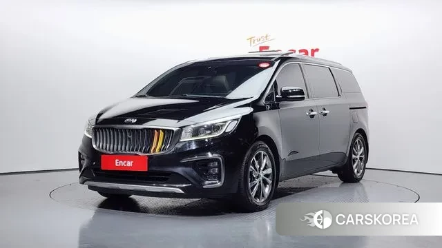 Kia The New Carnival 2018 Черный из Кореи