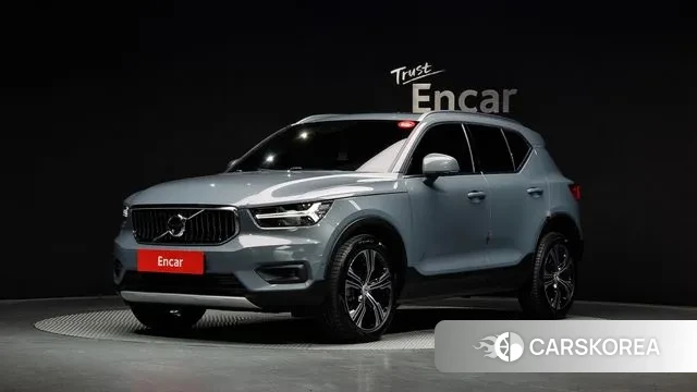 Volvo XC40 2020 Небесно-голубой из Кореи