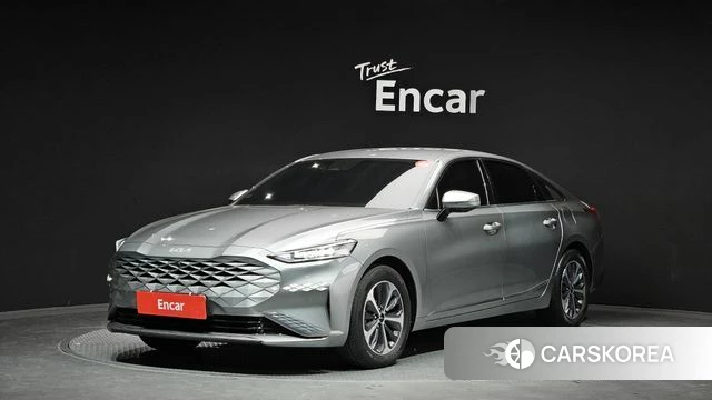 Kia K8 Hybrid 2021 Серый из Кореи