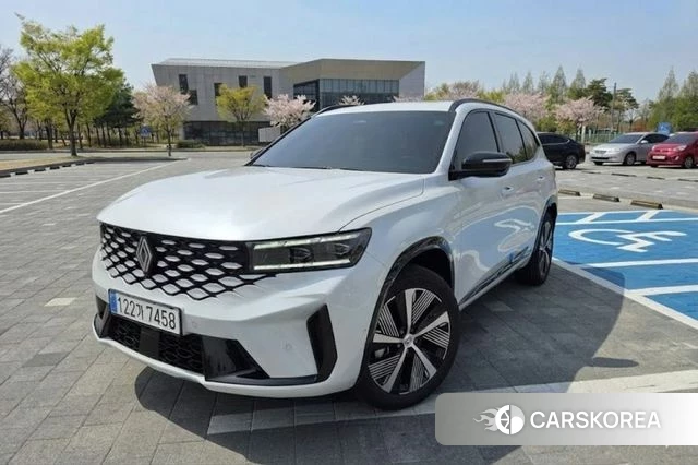 Renault Korea (Samsung) Grand Coleos 2024 Белый из Кореи