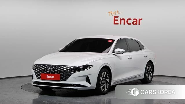 Hyundai The New Grandeur IG Hybrid 2021 Белый из Кореи