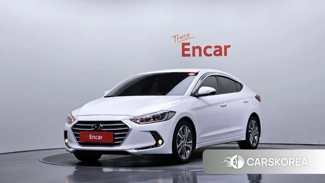 Hyundai Avante AD 2018 Белый из Кореи