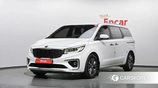 Kia The New Carnival 2020 Белый из Кореи