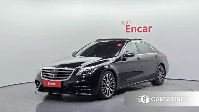 Mercedes-Benz S-Class W222 2018 Черный из Кореи