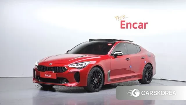 Kia Stinger 2018 Красный из Кореи