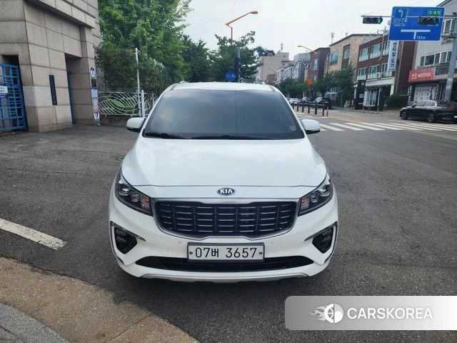 Kia The New Carnival 2018 Белый из Кореи