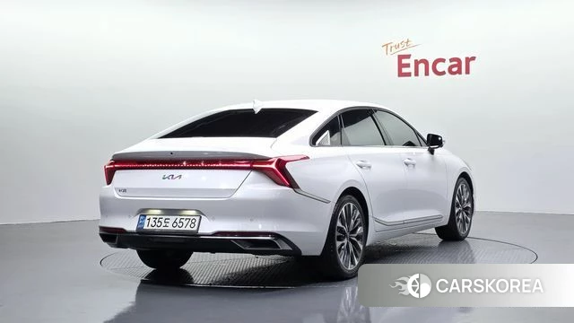 Kia K8 2021 Белый из Кореи