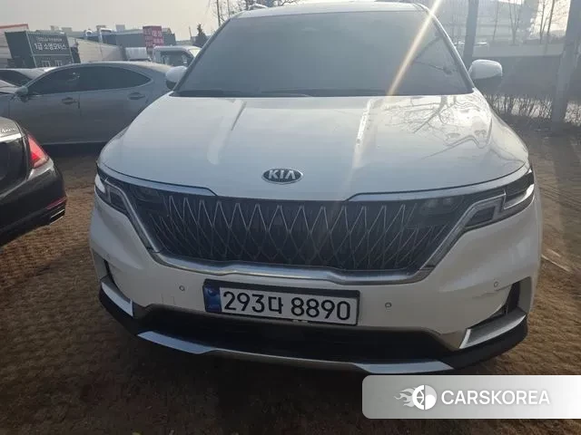 Kia Carnival 4th generation 2021 Белый из Кореи