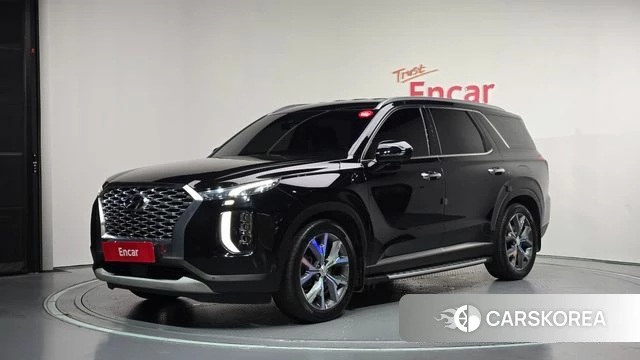 Hyundai Palisade 2021 Черный из Кореи