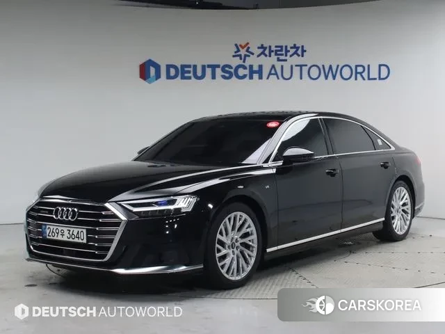 Audi A8 (D5) 2021 Черный из Кореи