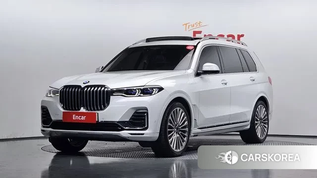 BMW X7 (G07) 2022 Белый из Кореи