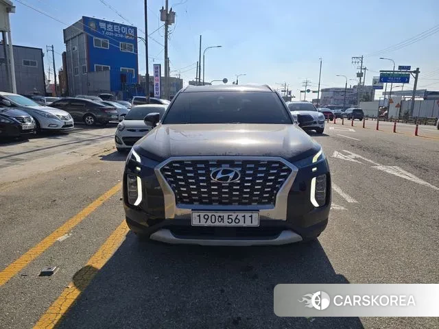 Hyundai Palisade 2022 Черный из Кореи