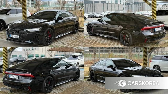 Audi A7 (4K) 2020 Черный из Кореи