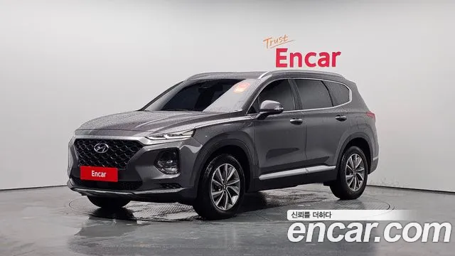 Hyundai Santa Fe TM 2020 Серый из Кореи