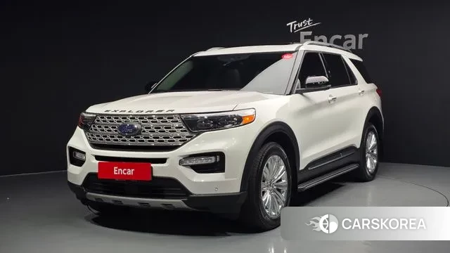 Ford Explorer 6th Generation 2022 Белый из Кореи