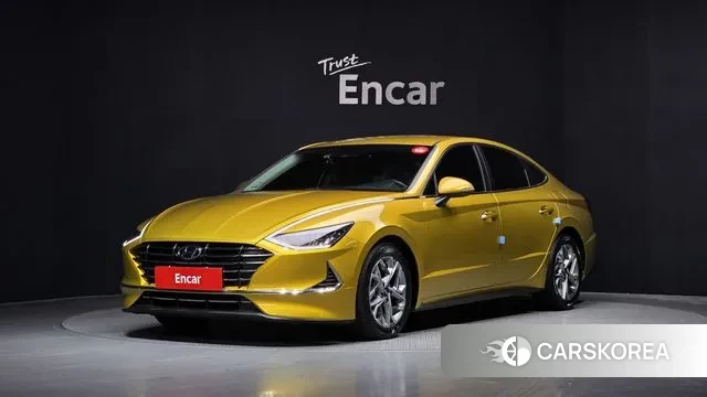 Hyundai Sonata (DN8) 2019 Желтый из Кореи