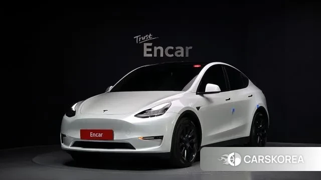 Tesla Model Y 2022 Белый из Кореи