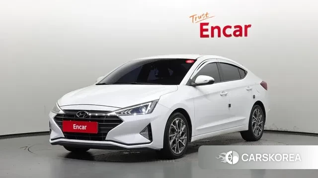 Hyundai The New Avante AD 2018 Белый из Кореи
