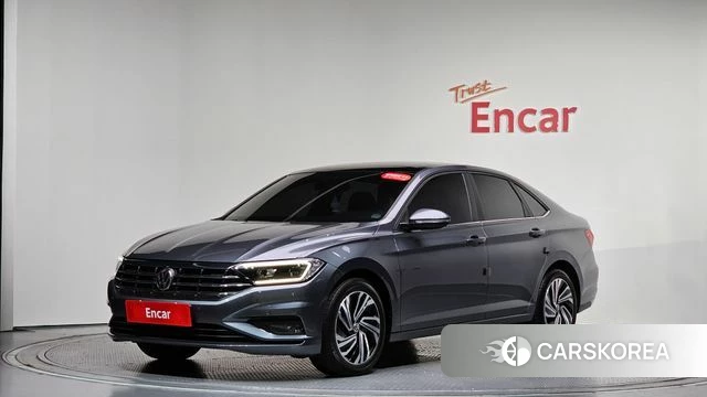 Volkswagen 7th Generation of Jetta 2021 Серый из Кореи