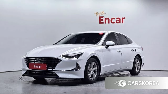 Hyundai Sonata (DN8) 2019 Белый из Кореи