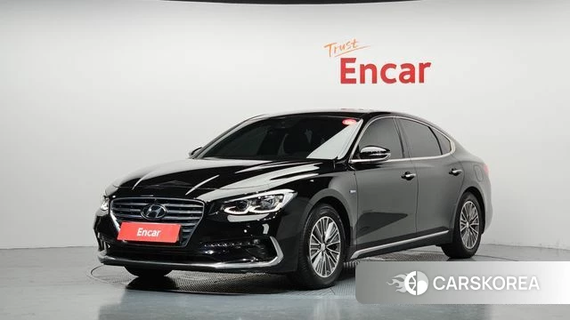 Hyundai Grandeur IG Hybrid 2019 Черный из Кореи