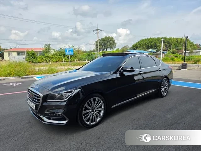 Genesis G80 2018 Черный из Кореи