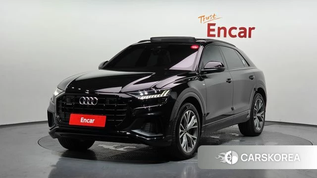 Audi Q8 (4M) 2022 Черный из Кореи