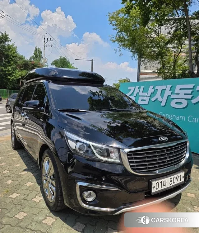 Kia All New Carnival 2018 Черный из Кореи
