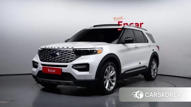 Ford Explorer 6th Generation 2021 Белый из Кореи