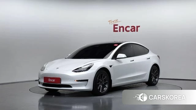 Tesla Model 3 2022 Белый из Кореи