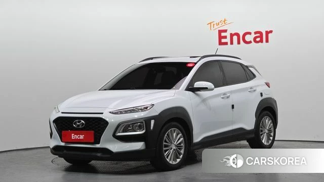 Hyundai Kona 2018 Белый из Кореи