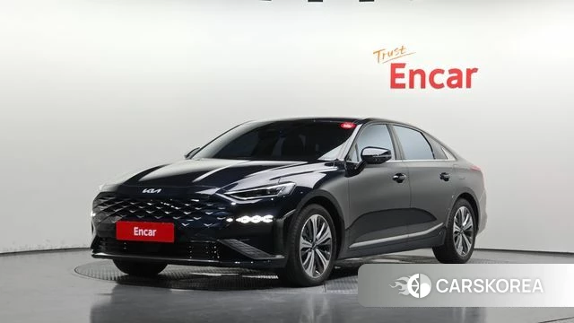 Kia K8 Hybrid 2023 Синий из Кореи