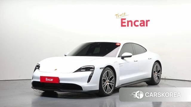 Porsche Taycan 2022 Белый из Кореи