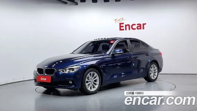 BMW 3 Series (F30) 2018 Синий из Кореи