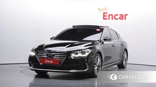 Hyundai Grandeur IG 2018 Черный из Кореи