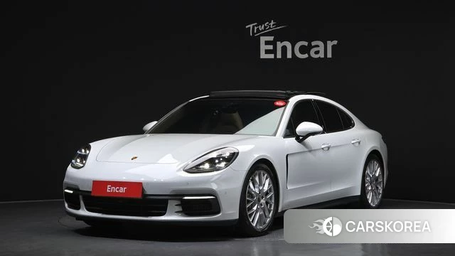 Porsche Panamera (971) 2018 Белый из Кореи