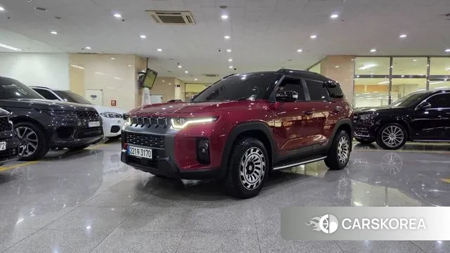Ssangyong Torres 2022 Красный из Кореи