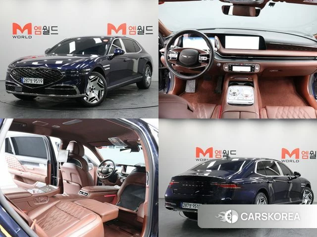 Genesis G90 (RS4) 2023 Синий из Кореи