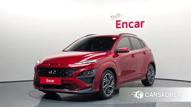 Hyundai The New Kona 2021 Красный из Кореи